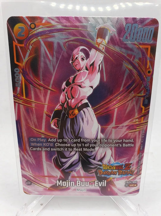 Dragonball Tcg Fusion World - New Adventure - Majin Buu : Evil - Dokkan Rare